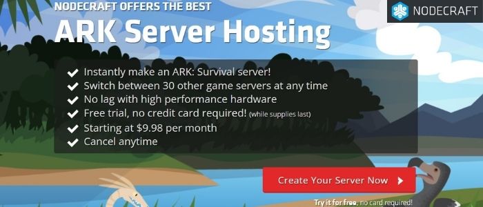 nodecraft ark server plan