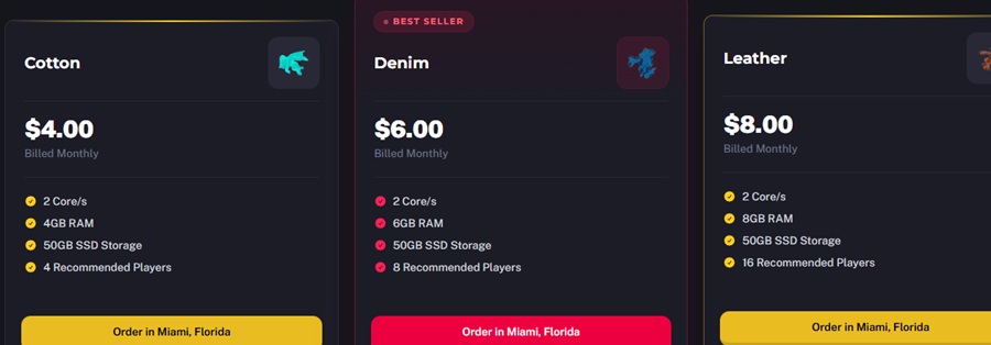 sparked host project zomboid pricing plan