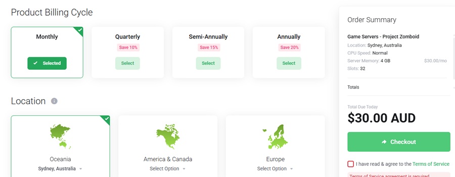streamline project zomboid hosting plans