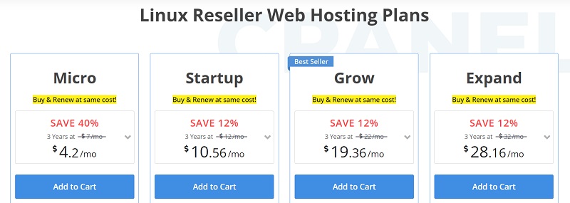 milesweb linux reseller hosting 