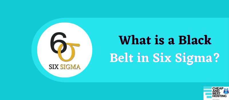 what is a black belt in six sigma