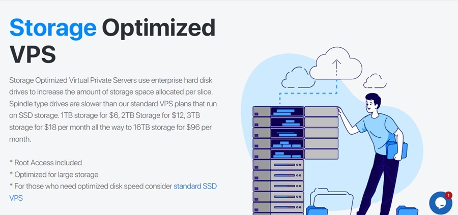 intersver vps storage