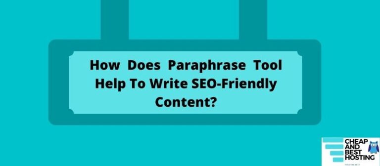 paraphrase tool to write seo friendly content