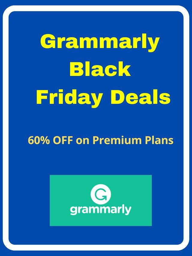 grammarly black friday deals