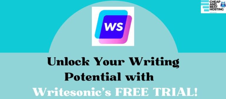 Writesonic's free trial