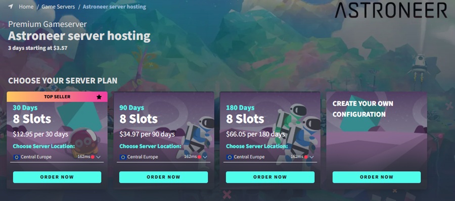 astroneer server hosting by gportal