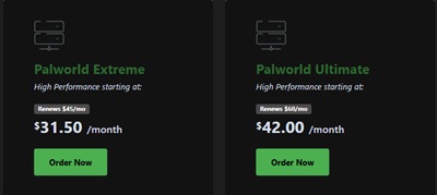 xgamingserver palworld server pricing