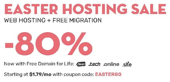 FastComet coupon 80% off deal